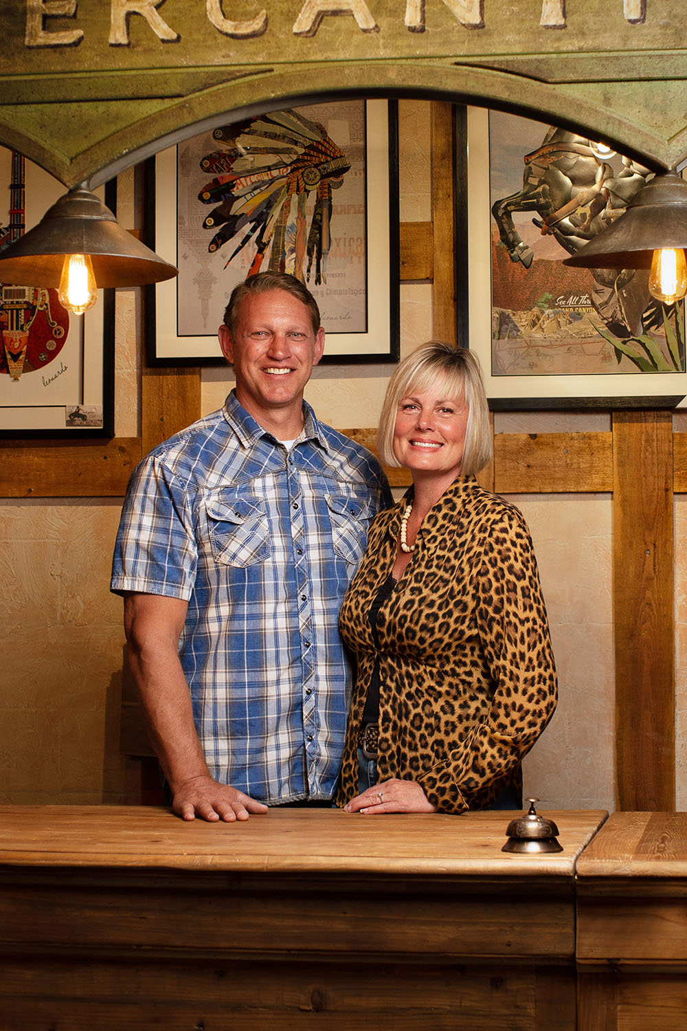 Jeff and Julie, owners of Big Bronco Cave Creek